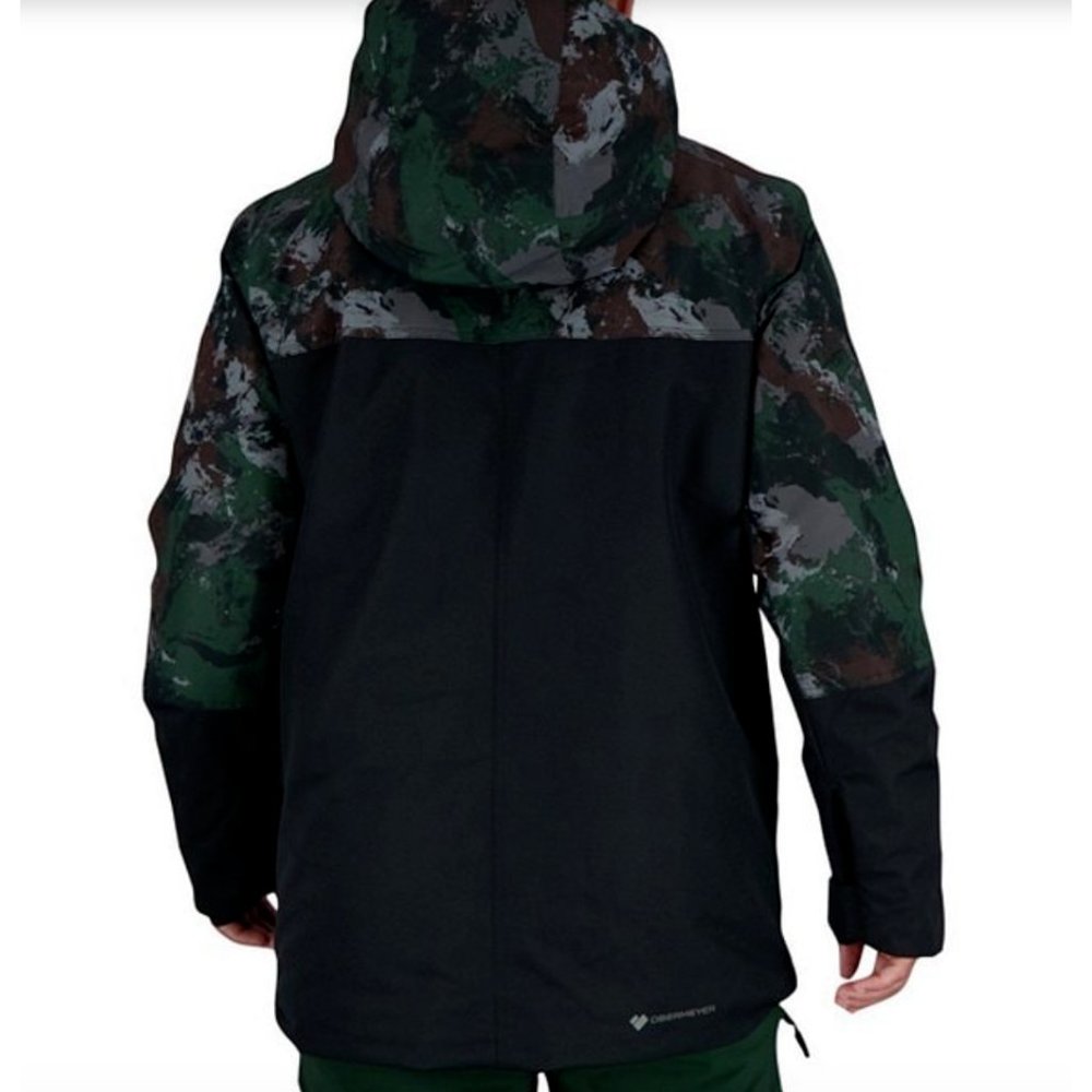 NWT Obermeyer Density Camouflage/Color Block HydroBlock Sport Ripstop-Weave Coat - Picture 2 of 11
